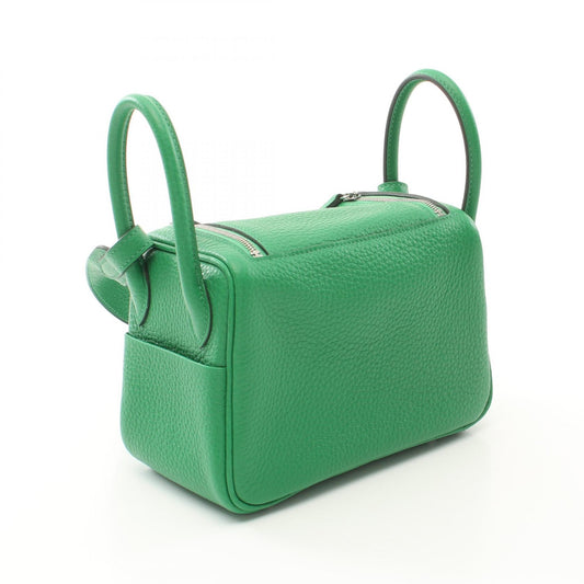 Hermes Lindy Mini Shoulder Bag Green