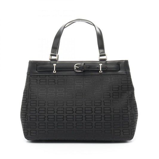 Balenciaga Canvas Leather BB Tote Bag