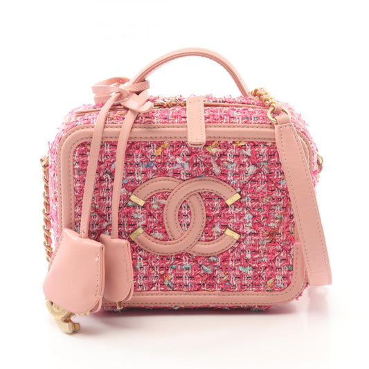 Chanel CC Filigree Small Vanity Bag