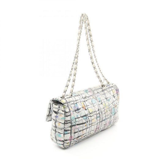 Chanel Leather Coco Mark Graffiti Shoulder Bag