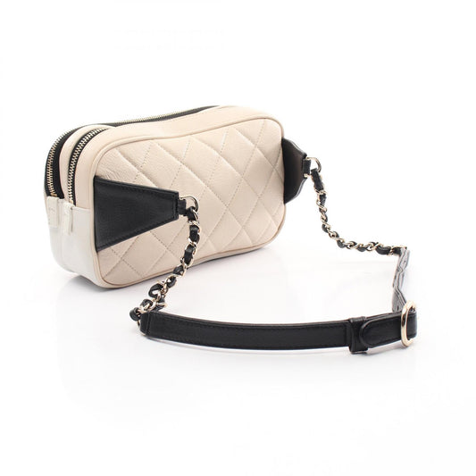 Chanel Leather Matelasse Waist Bag AS1370