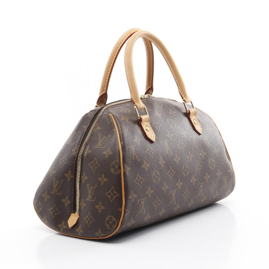 Louis Vuitton Ribera MM Handbag PVC Canvas Leather