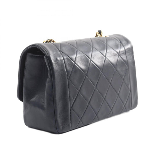 Chanel Lambskin Diana Flap Shoulder Bag A01164
