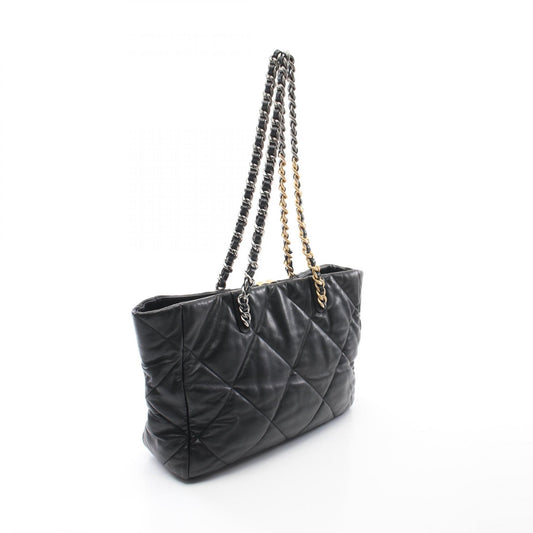 Chanel Lambskin CHANEL19 Matelasse Tote Bag