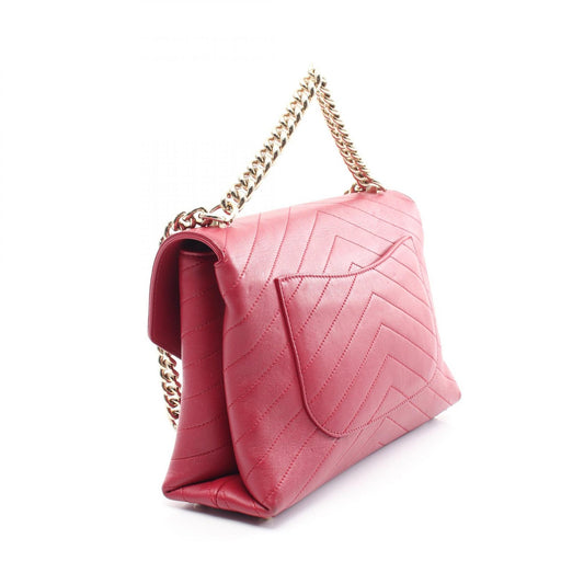 Chanel Chevron Leather Shoulder Bag A57551