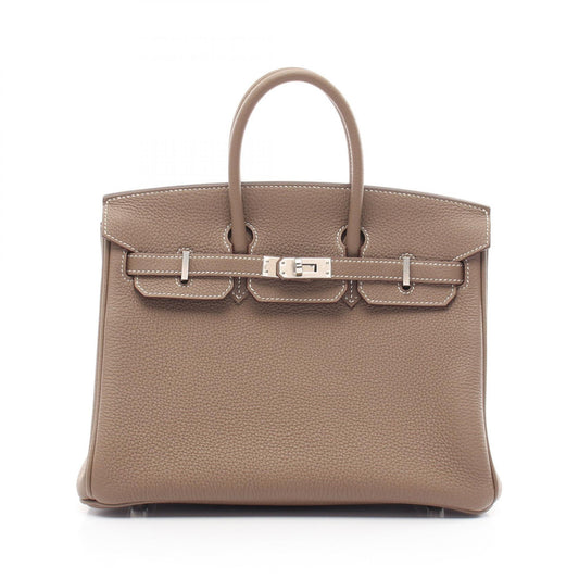 Hermes Birkin 25 Togo Handbag Beige