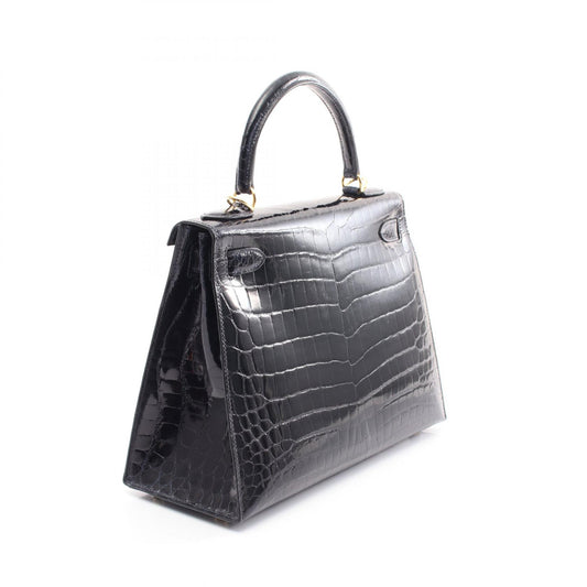 Hermes Kelly 28 Blue Marine Handbag