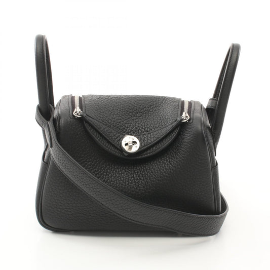 Hermes Lindy Mini Shoulder Bag Black