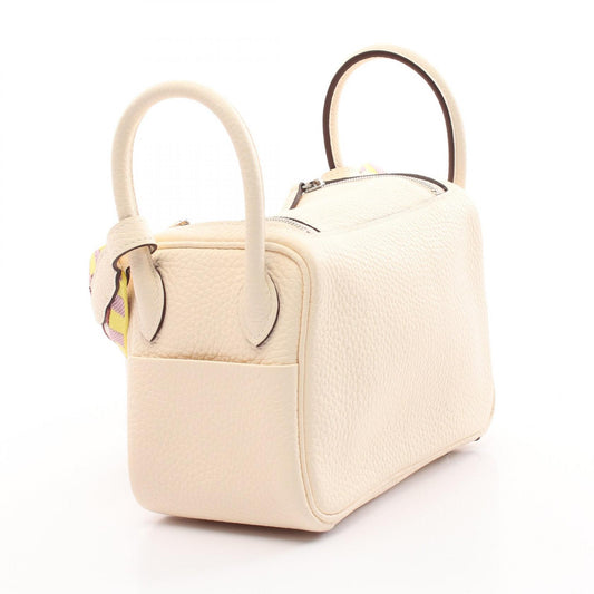 Hermes Lindy Mini Shoulder Bag Ivory