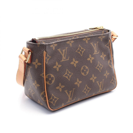 Louis Vuitton Vivacite PM Shoulder Bag Brown