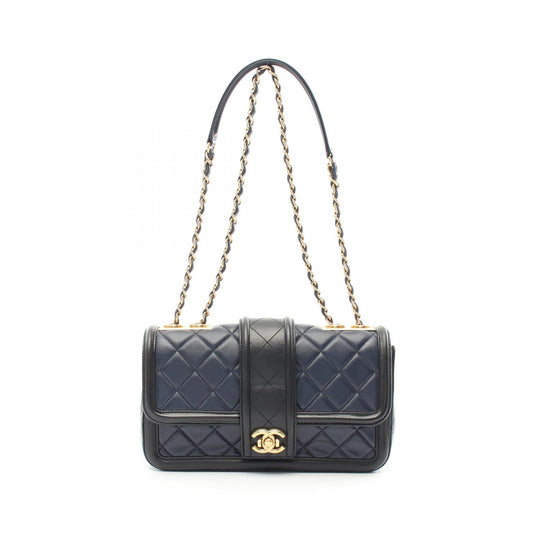Chanel Lambskin Matelasse Shoulder Bag A90670