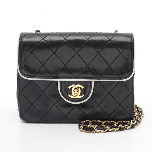 Chanel Lambskin Mini Matelasse Shoulder Bag