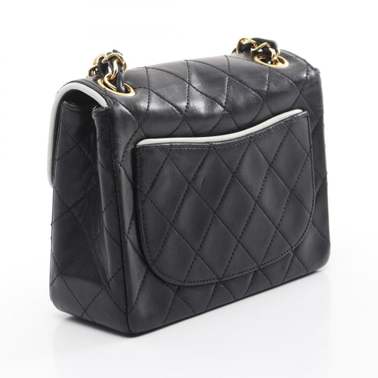 Chanel Lambskin Mini Matelasse Shoulder Bag