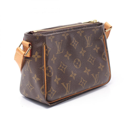 Louis Vuitton Vivacite PM Shoulder Bag Brown
