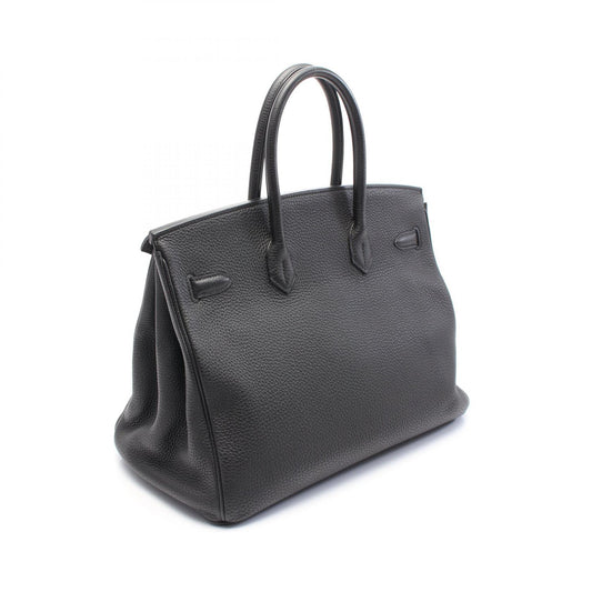 Hermes Birkin 35 Togo Handbag Black