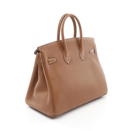 Hermes Birkin 25 Togo Handbag Brown