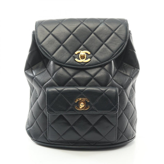 Chanel Lambskin Matelasse Backpack A10177