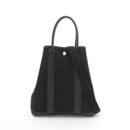 Hermes Garden File PM Tote Bag Black
