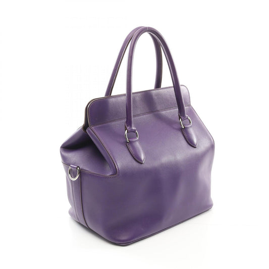 Hermes Toolbox 26 Handbag Purple