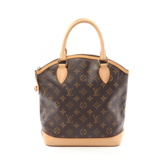 Louis Vuitton Lockit Handbag PVC Canvas Leather