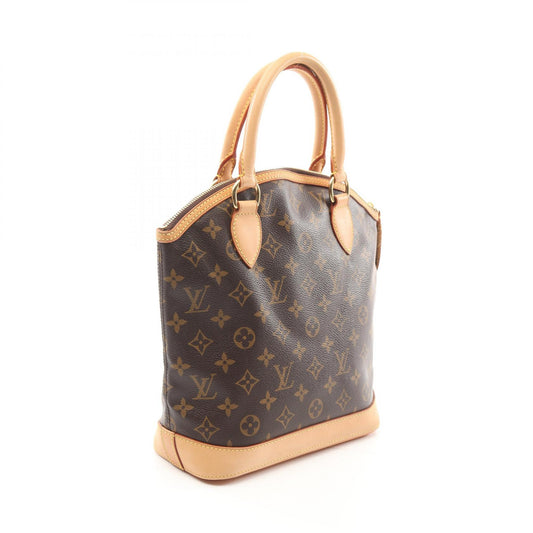 Louis Vuitton Lockit Handbag PVC Canvas Leather