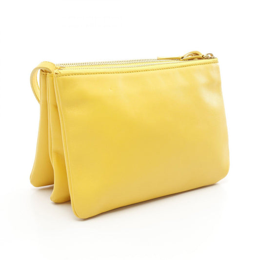 Celine Trio Small Leather Shoulder Bag