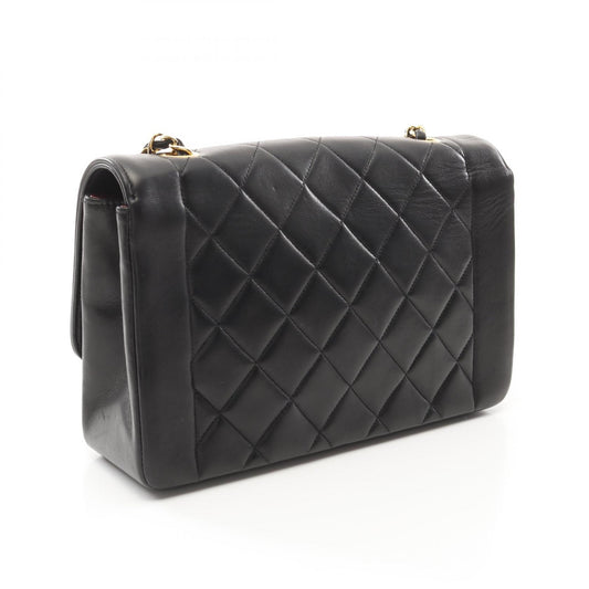 Chanel Lambskin Diana Flap Shoulder Bag A01165