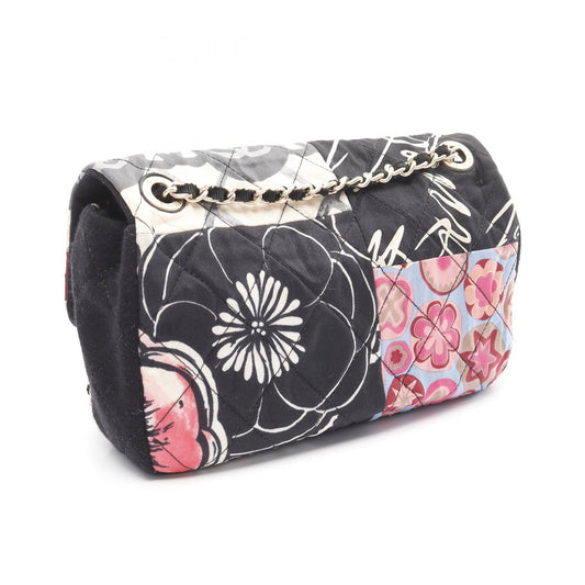 Chanel Mini Matelasse 20 Cotton Jersey Shoulder Bag