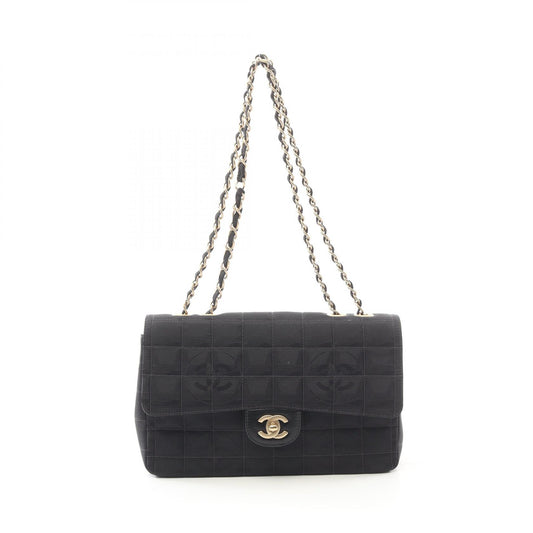 Chanel Nylon Canvas Leather Shoulder Bag A15285