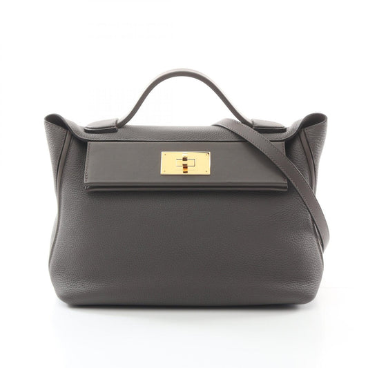 Hermes 24/24 Etain Handbag Togo