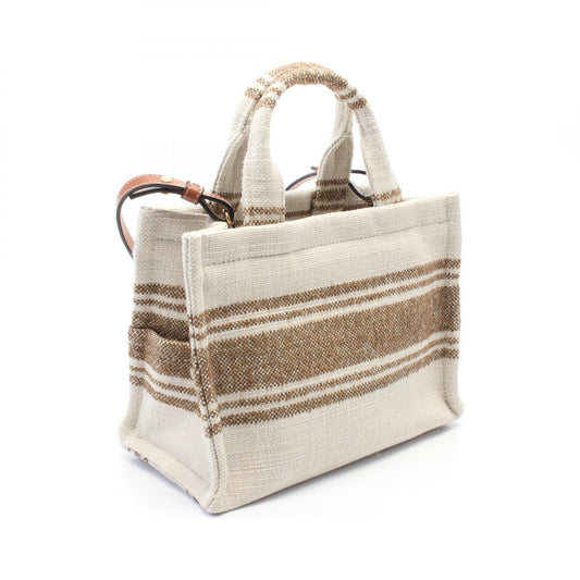 Celine Small Cabas Canvas Handbag