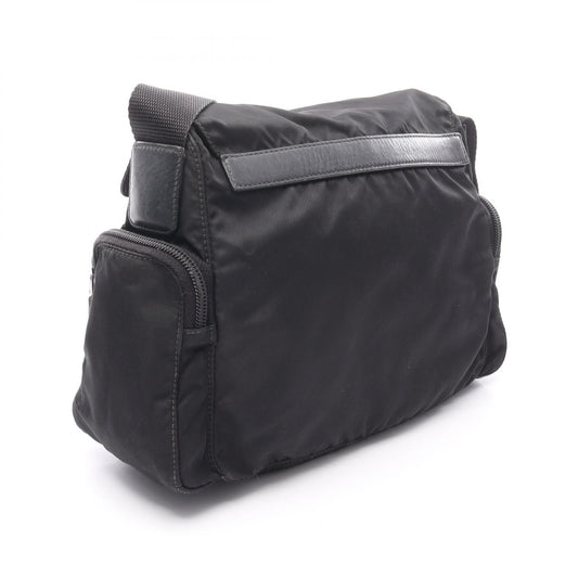 Prada Nylon Leather Shoulder Bag BT0501