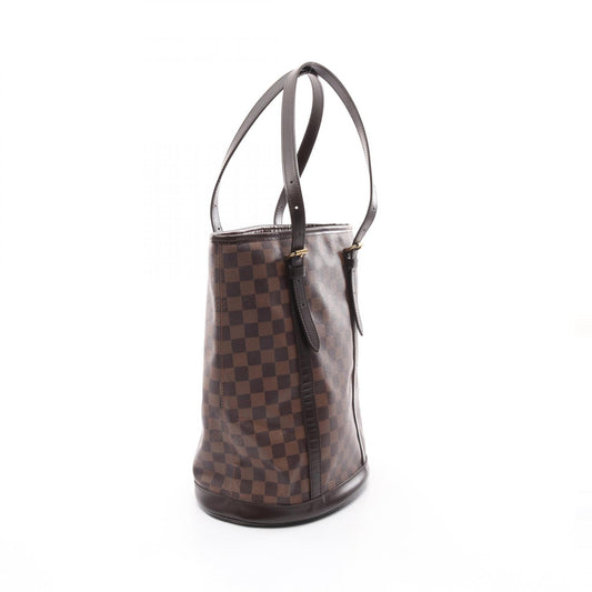 Louis Vuitton Damier Ebene Bucket GM Shoulder Bag