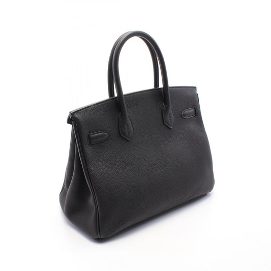 Hermes Birkin 30 Togo Handbag Black