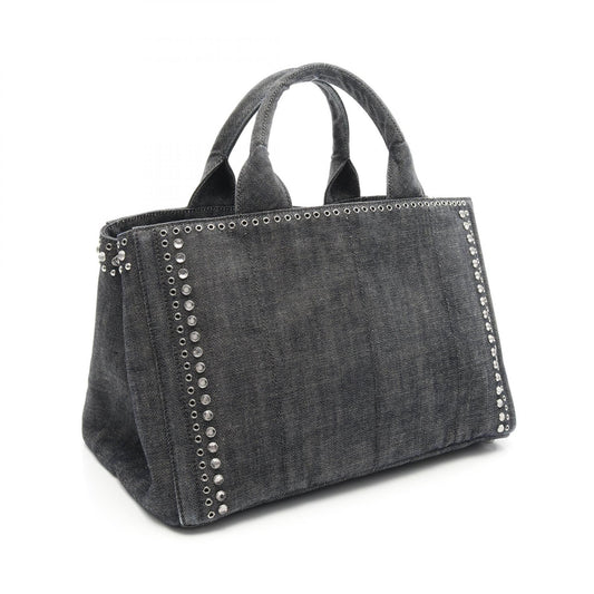 Prada Canapa Denim Tote Bag BN2642