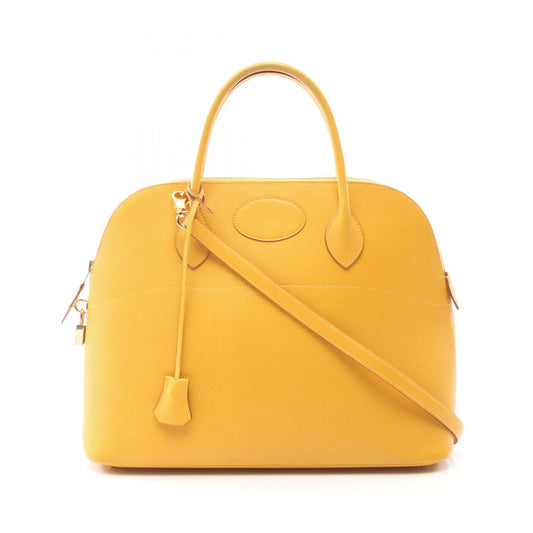 Hermes Bolide 35 Handbag Yellow