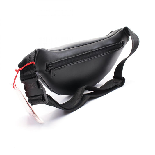 DIESEL Holi-D Leather Belt Bag Black