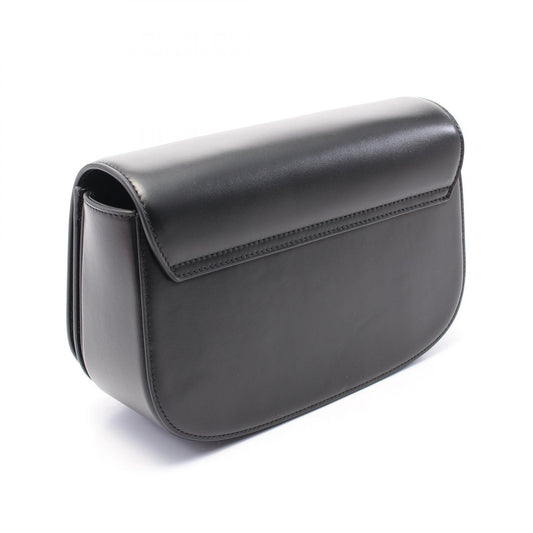 DIESEL 1DR M Leather Shoulder Bag Black