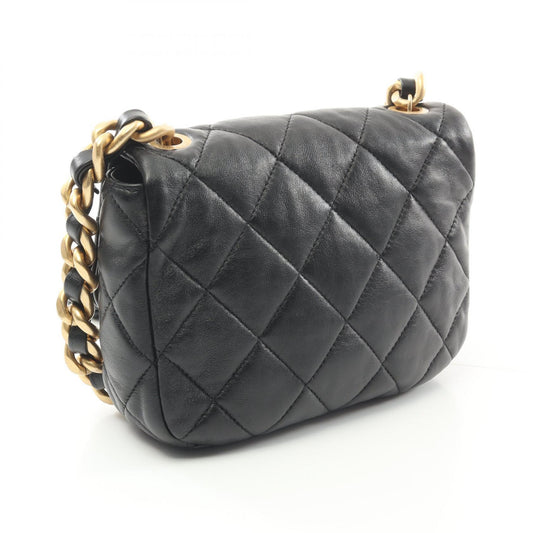 Chanel Leather Mini Matelasse Shoulder Bag