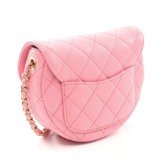 Chanel Caviar Mini Messenger Bag Pink