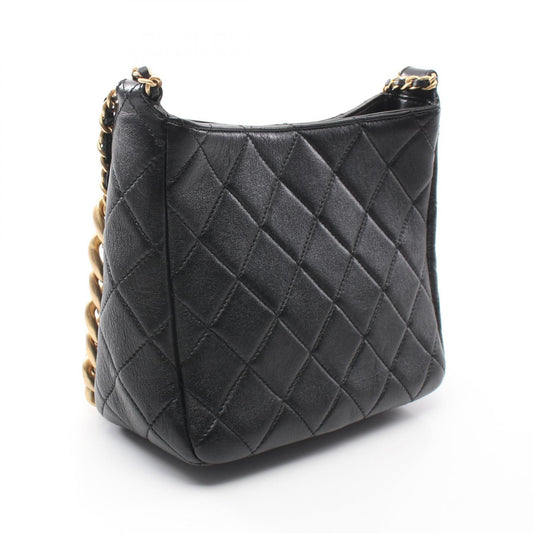Chanel Lambskin Matelasse Small Hobo Bag