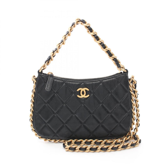 Chanel Lambskin Matelasse Shoulder Bag AP3487