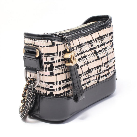 Chanel Gabrielle Small Hobo Bag Fabric Leather