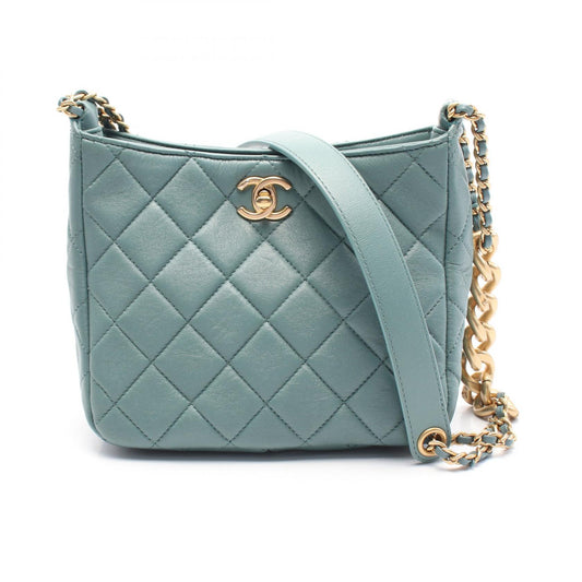 Chanel Matelasse Small Hobo Bag Leather