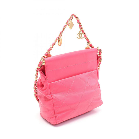 Chanel Leather Matelasse Shoulder Bag AS3793