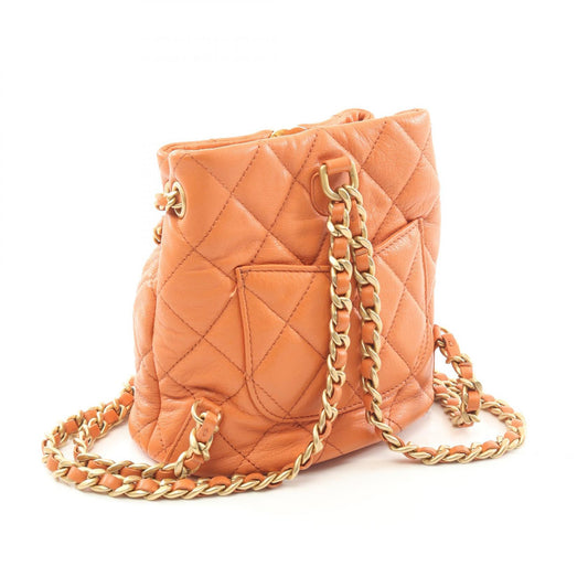 Chanel Leather Matelasse Backpack AS3947