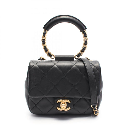 Chanel Leather Matelasse Shoulder Bag AS1357