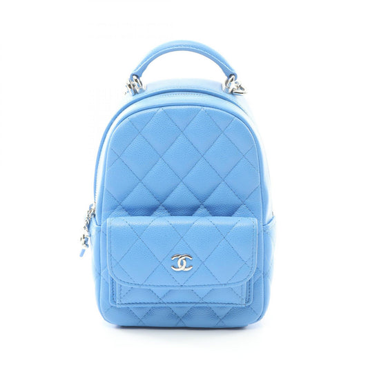 Chanel Matelasse Leather Backpack Blue