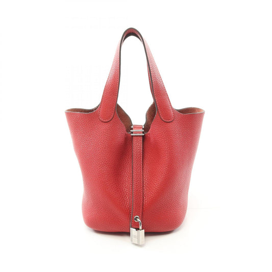 Hermes Picotin Lock PM Handbag Red
