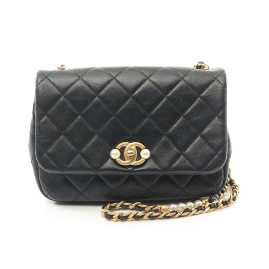 Chanel Leather Matelasse Shoulder Bag AS3000